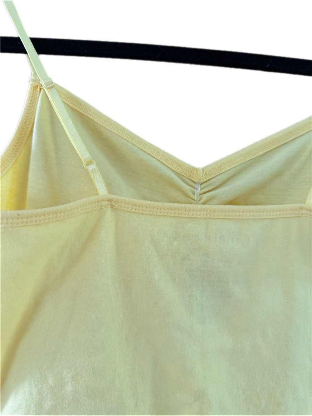 Maurice’s medium yellow lace hem tank top nwot - Picture 5 of 6